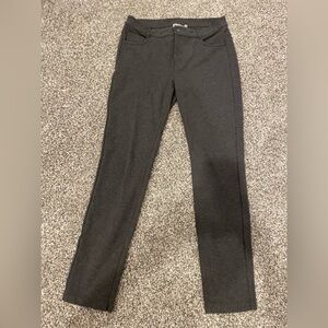 Athleta Charcoal Gray 5 pocket pant. Size 8.